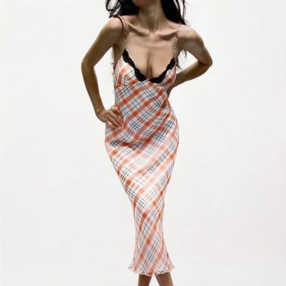 Realisation The Karlie Summer Check Dress (new with tags unworn)